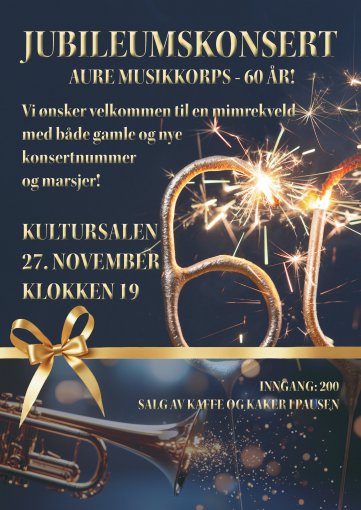 Aure Musikkorps jubileumskonsert